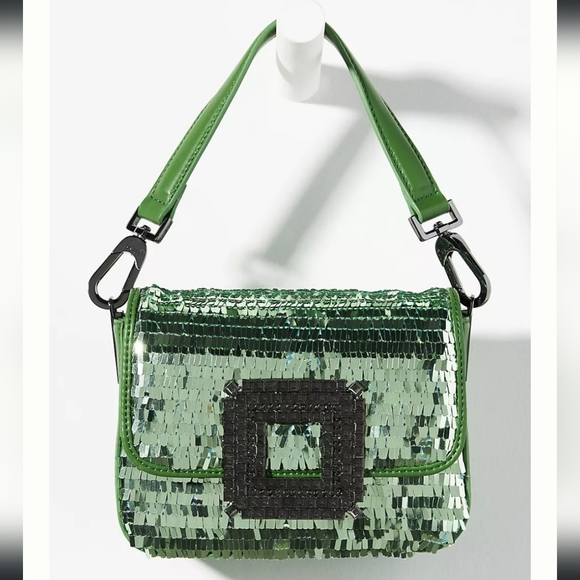 Bibi Lou Baku Shoulder Bag - green